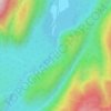 Mappa topografica Third Canyon, altitudine, rilievo