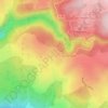 Mappa topografica Lous Escandes, altitudine, rilievo