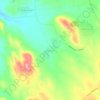 Mappa topografica Μεσιανό, altitudine, rilievo