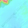 Mappa topografica Bhagwa, altitudine, rilievo