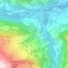 Mappa topografica Luven, altitudine, rilievo