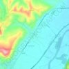 Mappa topografica Canove, altitudine, rilievo