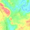 Mappa topografica Imalnod, altitudine, rilievo