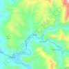 Mappa topografica Suyo, altitudine, rilievo