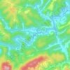 Mappa topografica Flipping, altitudine, rilievo