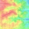 Mappa topografica Kerdavid Izela, altitudine, rilievo
