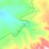 Mappa topografica Rio Colorado Alto, altitudine, rilievo