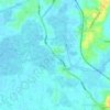 Mappa topografica Idinjillam, altitudine, rilievo