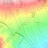 Mappa topografica Budiao, altitudine, rilievo