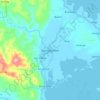 Mappa topografica Quinapondan, altitudine, rilievo