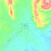 Mappa topografica Ocuri, altitudine, rilievo
