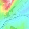 Mappa topografica Borgo Borruso, altitudine, rilievo