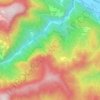 Mappa topografica Motrone, altitudine, rilievo