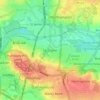 Mappa topografica Far Cotton, altitudine, rilievo