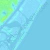 Mappa topografica Parmele Isles, altitudine, rilievo