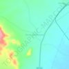 Mappa topografica Dandinahirehalupeta, altitudine, rilievo