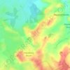 Mappa topografica Kingston, altitudine, rilievo
