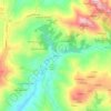 Mappa topografica Ariolo, altitudine, rilievo