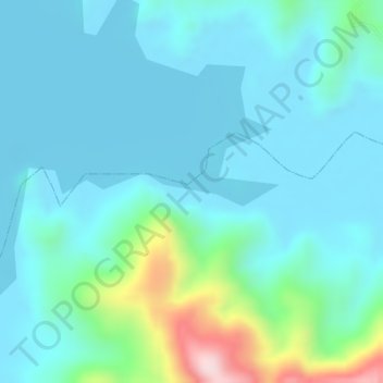 Mappa topografica Puerto Sol Y Sombra, altitudine, rilievo