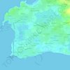 Mappa topografica Kerligristic, altitudine, rilievo
