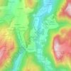 Mappa topografica Sur le Saix, altitudine, rilievo