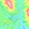 Mappa topografica Le Cupe, altitudine, rilievo