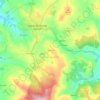 Mappa topografica Outeiro, altitudine, rilievo