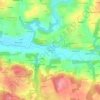Mappa topografica Tremelin, altitudine, rilievo