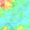 Mappa topografica Tachen er Groez, altitudine, rilievo