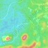 Mappa topografica Nkoumissé, altitudine, rilievo