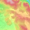 Mappa topografica Le Pilantier, altitudine, rilievo