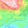 Mappa topografica Aragno, altitudine, rilievo