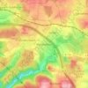 Mappa topografica Kleinholbach, altitudine, rilievo