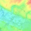 Mappa topografica Chanteloube, altitudine, rilievo