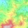 Mappa topografica Casa Cignatta, altitudine, rilievo