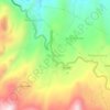Mappa topografica Pueblo Libre, altitudine, rilievo