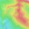 Mappa topografica Кабаний провал, altitudine, rilievo