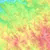 Mappa topografica Dordé, altitudine, rilievo