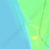 Mappa topografica Praia da Capilha, altitudine, rilievo