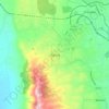 Mappa topografica Ngong, altitudine, rilievo
