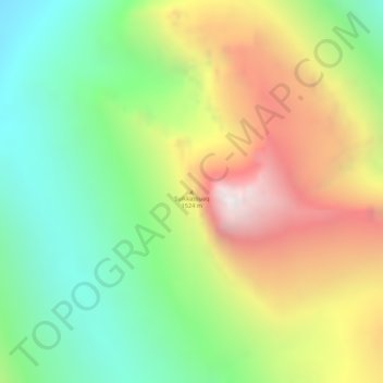 Mappa topografica Suikkassuaq, altitudine, rilievo