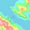 Mappa topografica San Pablo de Tiquina, altitudine, rilievo