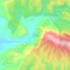 Mappa topografica Kütüklü, altitudine, rilievo