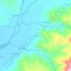 Mappa topografica Sorioan, altitudine, rilievo
