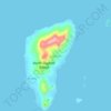 Mappa topografica Asluman, altitudine, rilievo