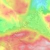 Mappa topografica la Puigmola, altitudine, rilievo