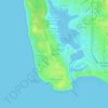 Mappa topografica Les Marchais, altitudine, rilievo