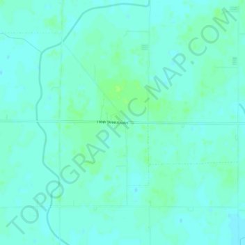 Mappa topografica Knoke, altitudine, rilievo