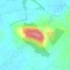Mappa topografica Knockma, altitudine, rilievo