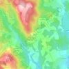 Mappa topografica Lafond, altitudine, rilievo
